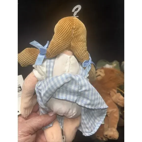 Warner Bros Wizard of Oz Beanies - Set Of 5 Dorothy, Toto, Scarecrow, Lion, Tin - Picture 10 of 10